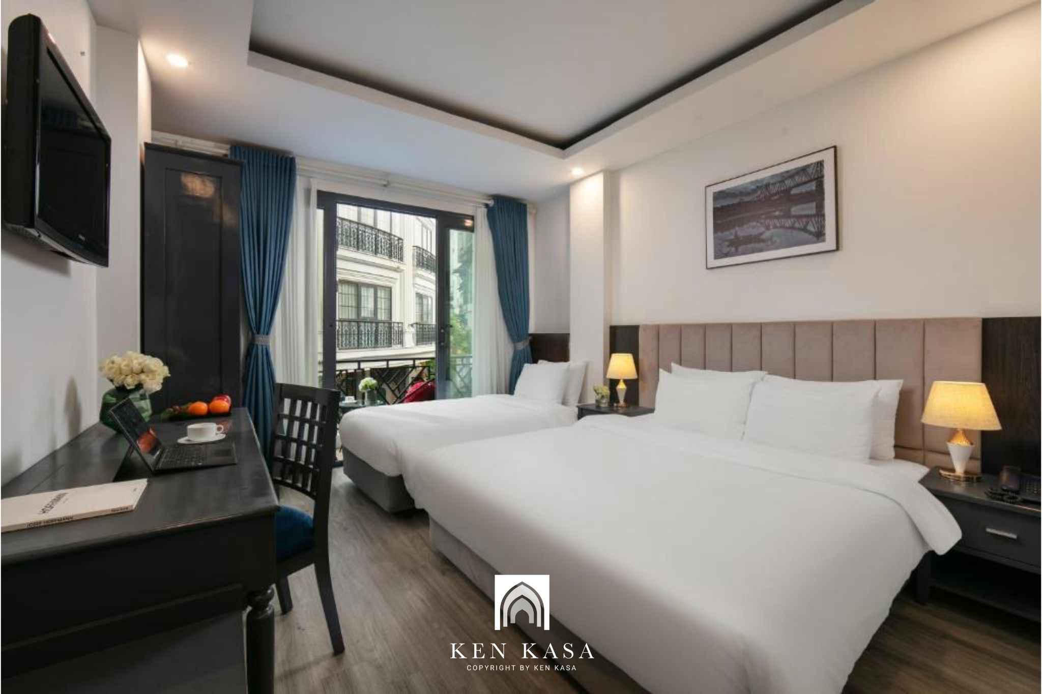mẫu khách sạn gia đình 3